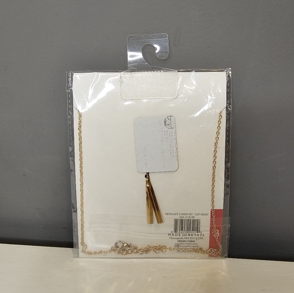 Matching Cat and Owner Necklace Charm Set - Picture 4 of 4